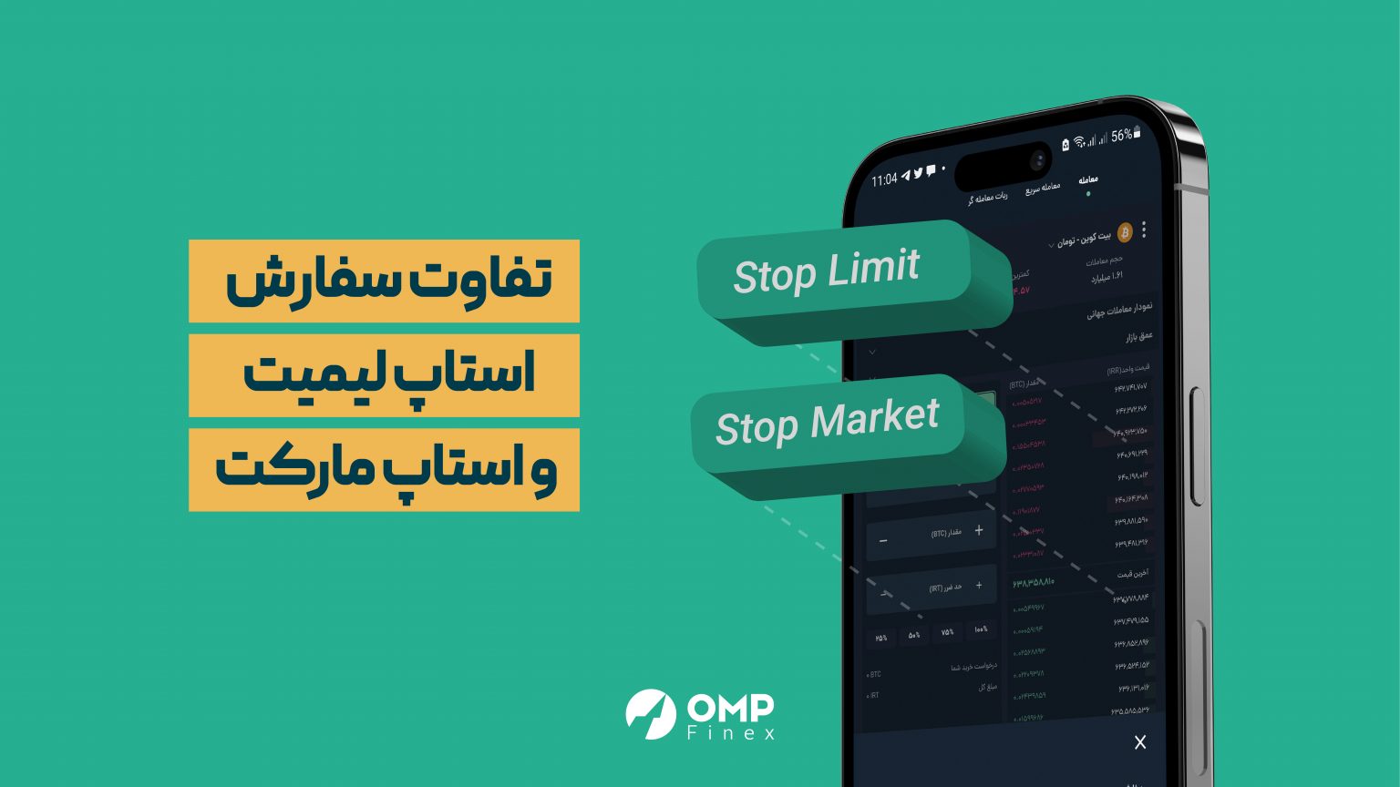 تفاوت استاپ لیمیت و استاپ مارکت