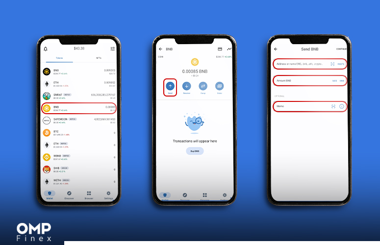 انتقال ارز از تراست ولت به صرافی 06