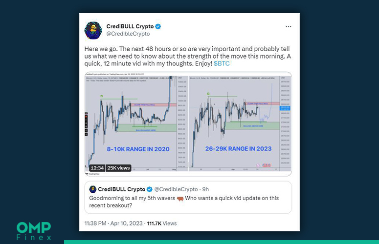 توییت CrediBULL Crypto»