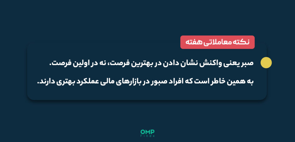 نکته معاملاتی در هفته‌نامه – 18 اردیبهشت