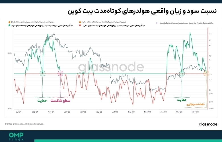 هولدرهای کوتاه مدت بیت کوین