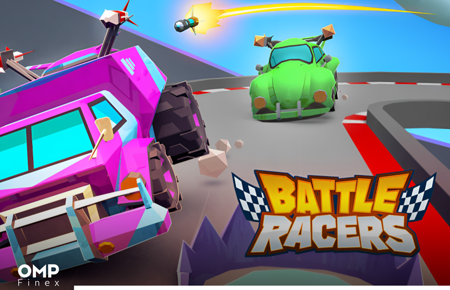 طراحی و گرافیک بازی Battle Racers