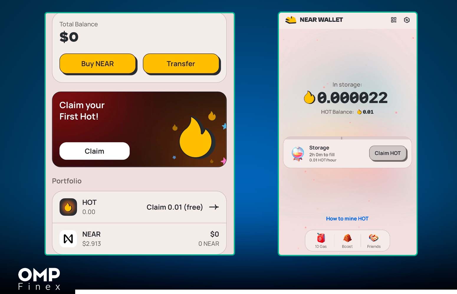 ایردراپ HOT Wallet چیست؟ صرافی او ام پی فینکس