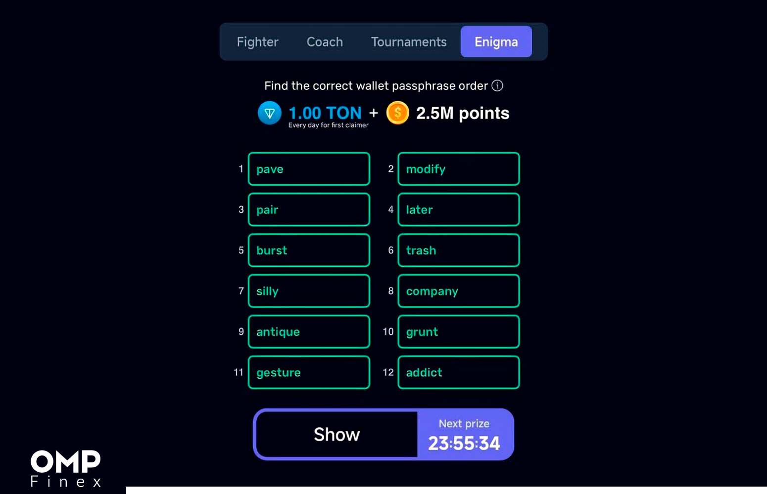 جواب معما راکی ربیت 1 شهریور