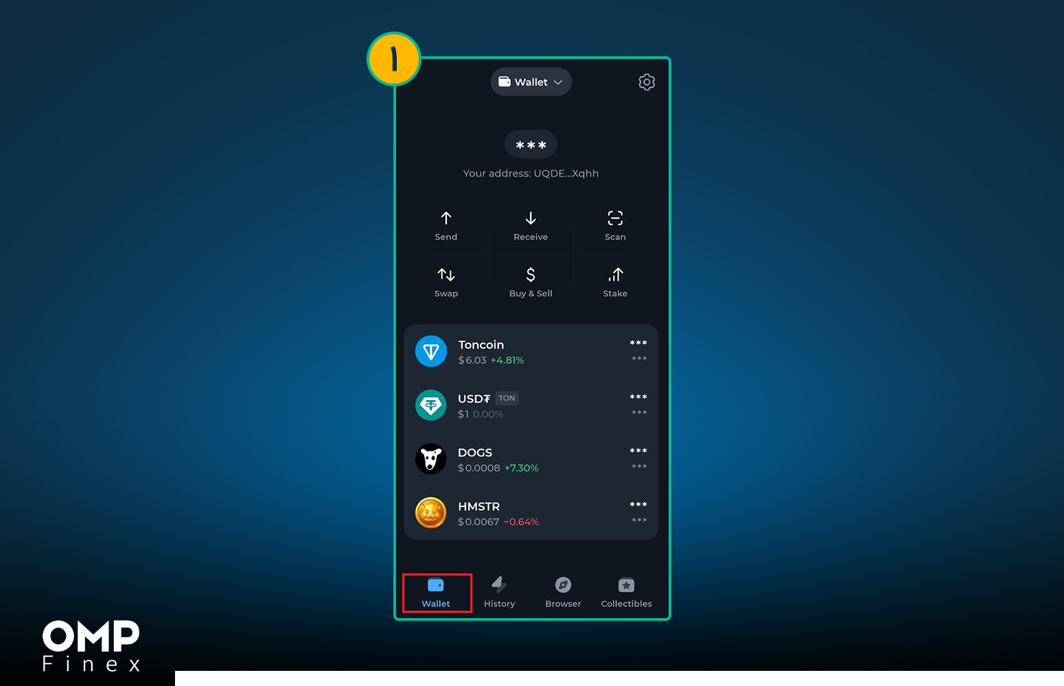 بخش کیف پول