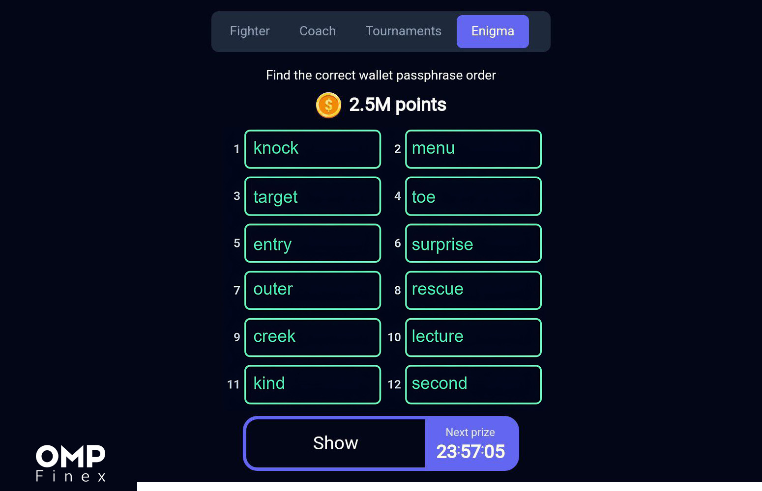 جواب معما راکی ربیت 25 شهریور