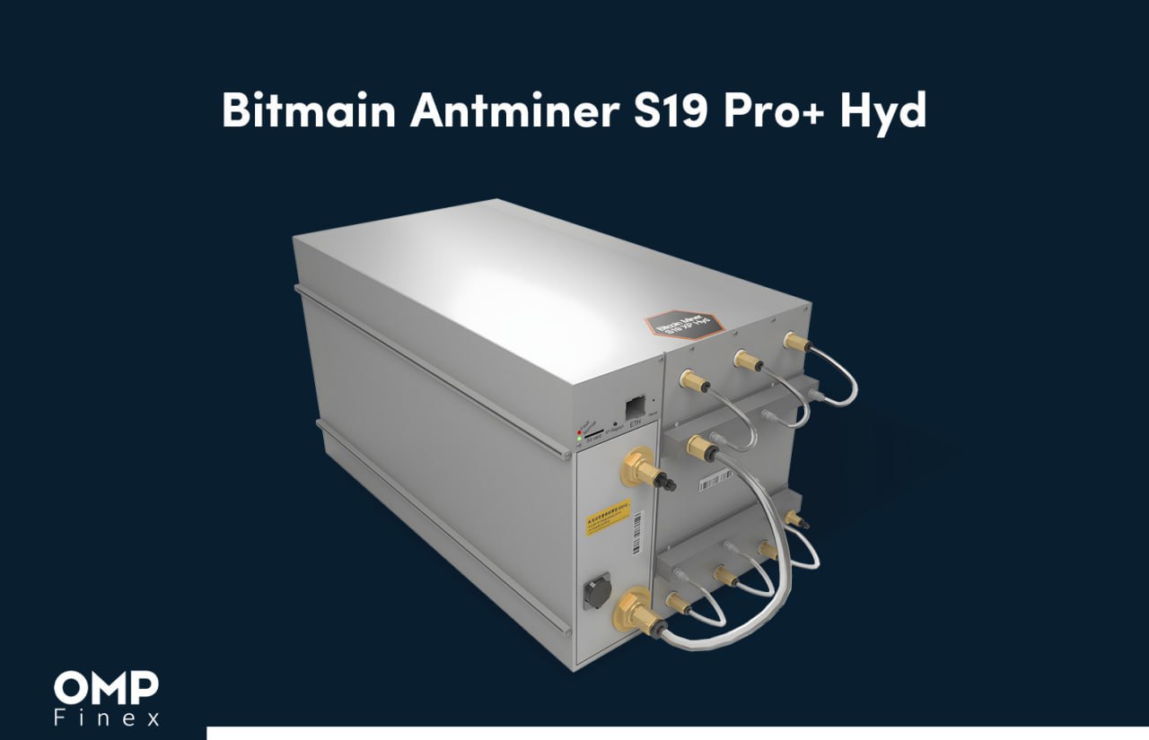 دستگاه ماینر Bitmain Antminer S19 Pro+ Hyd