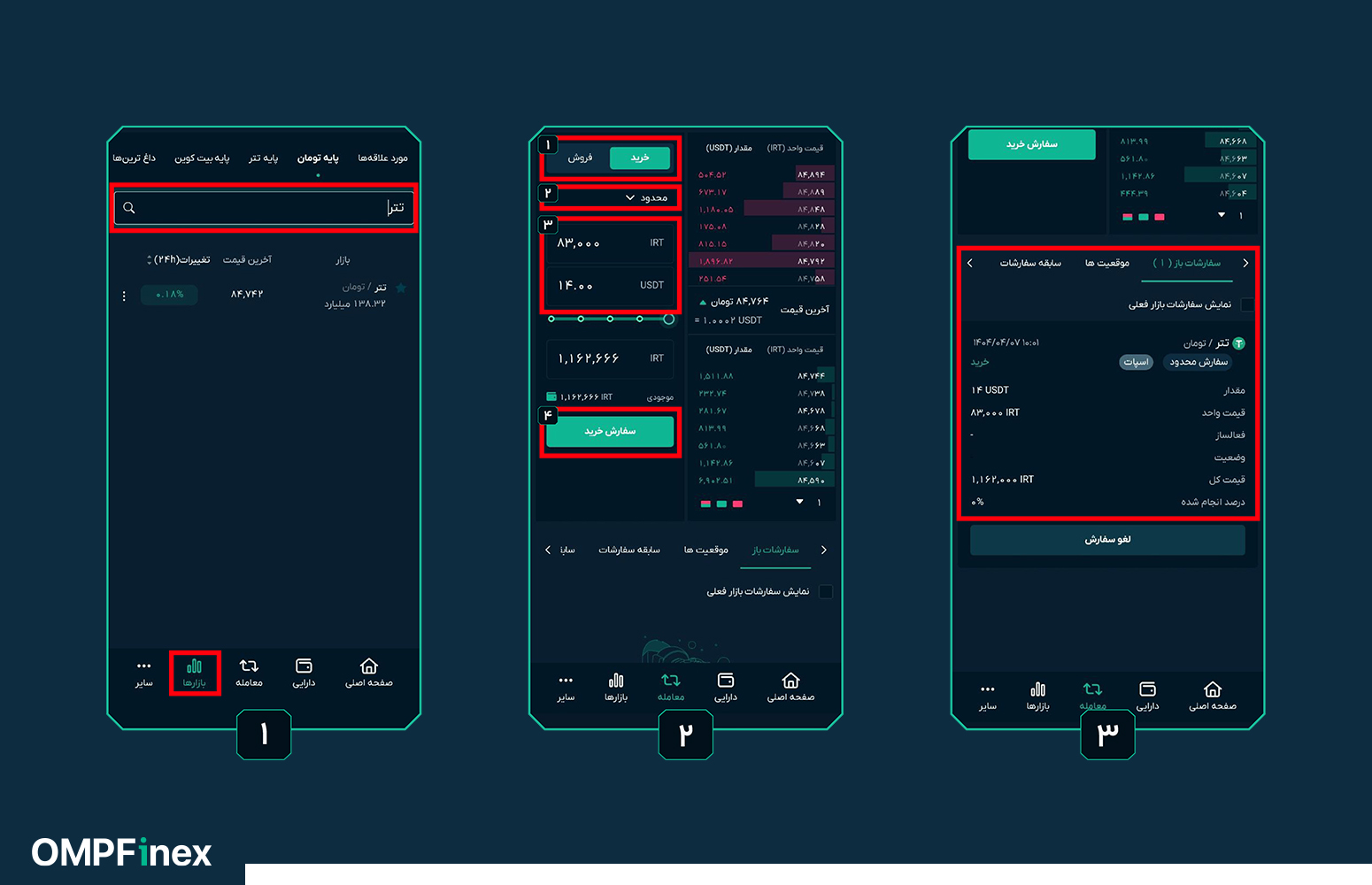 آموزش خرید تتر