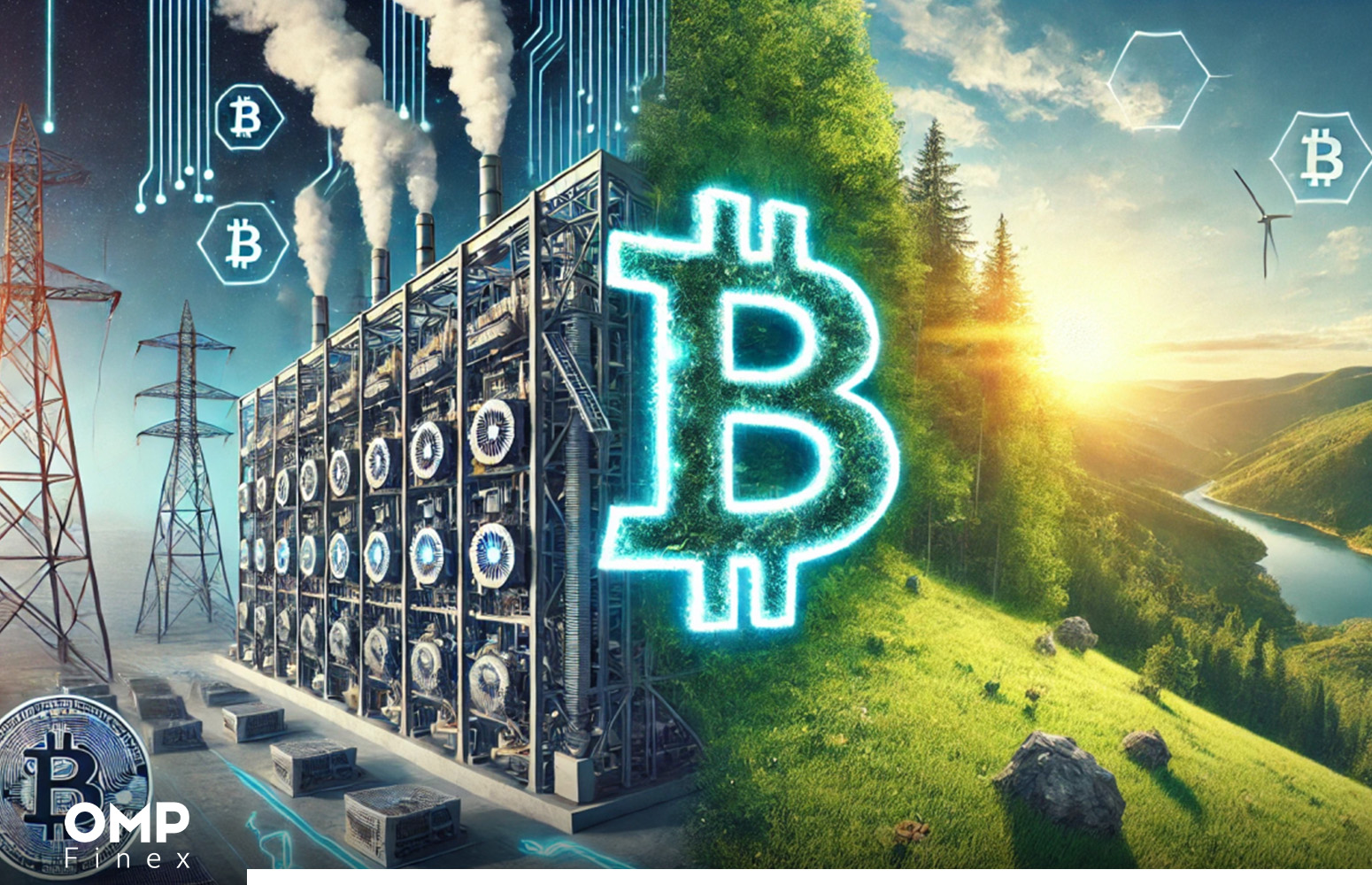 تاثیر بیت کوین روی محیط زیست