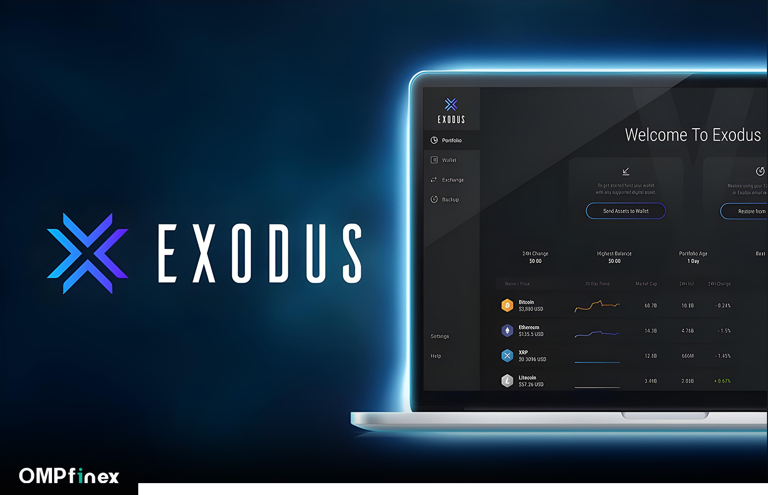 کیف پول نرمافزاری اکسودوس برای ایفون