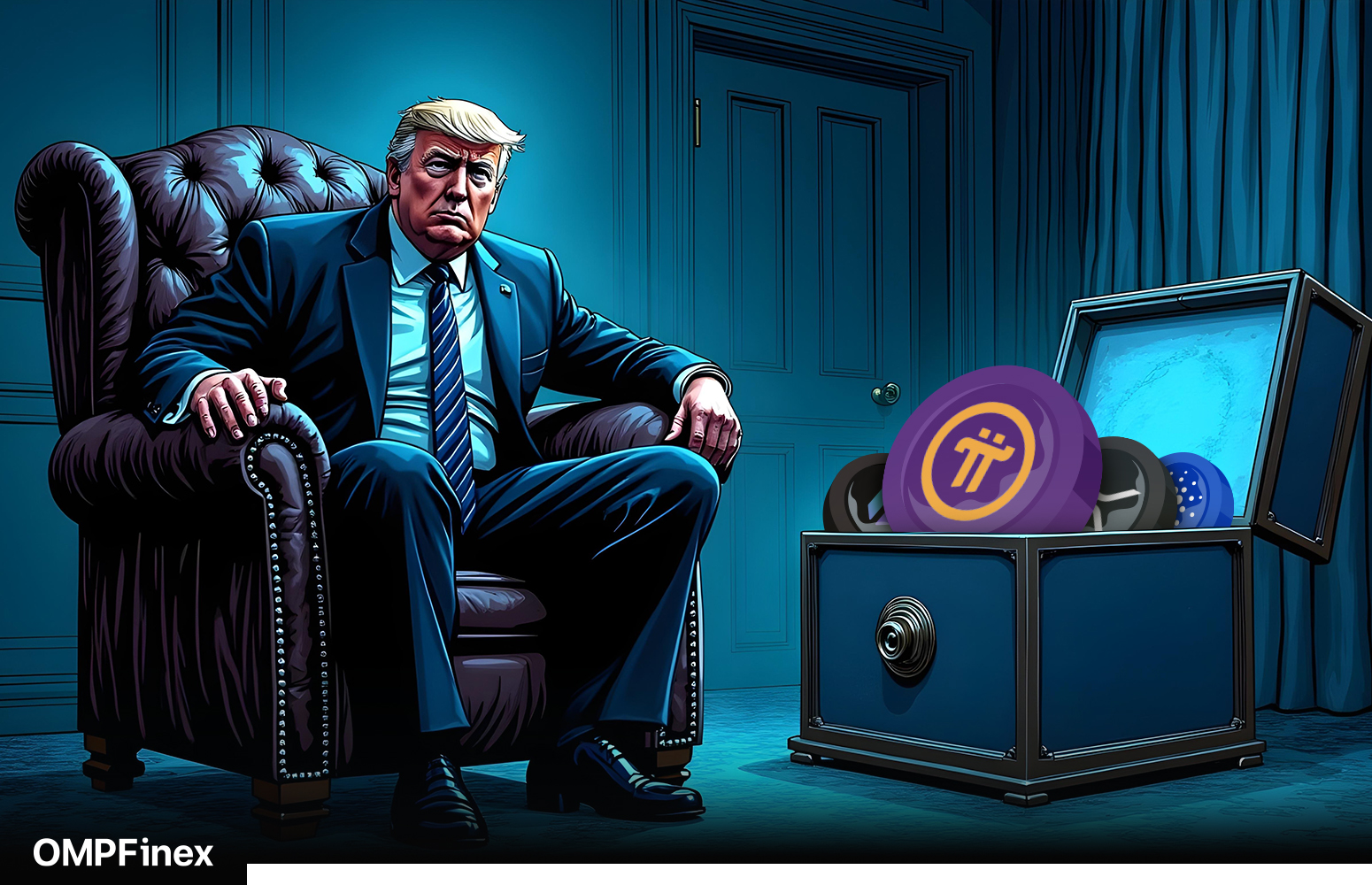 آیا ارز پای (Pi Network) به ذخایر کریپتویی ترامپ اضافه خواهد شد؟