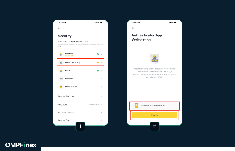 کد عاملی بایننس