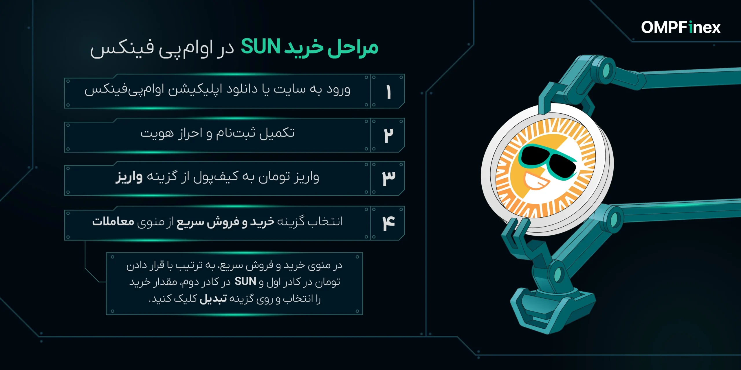نحوه خرید ارز سان SUN