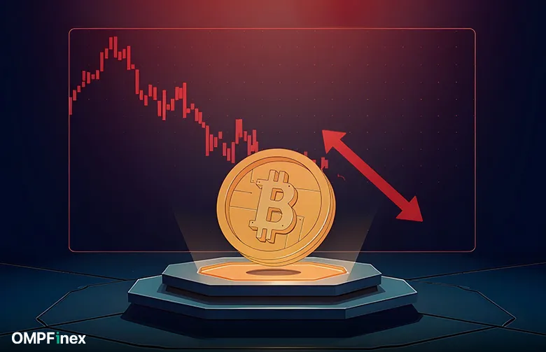 ادامه ریزش بیت کوین