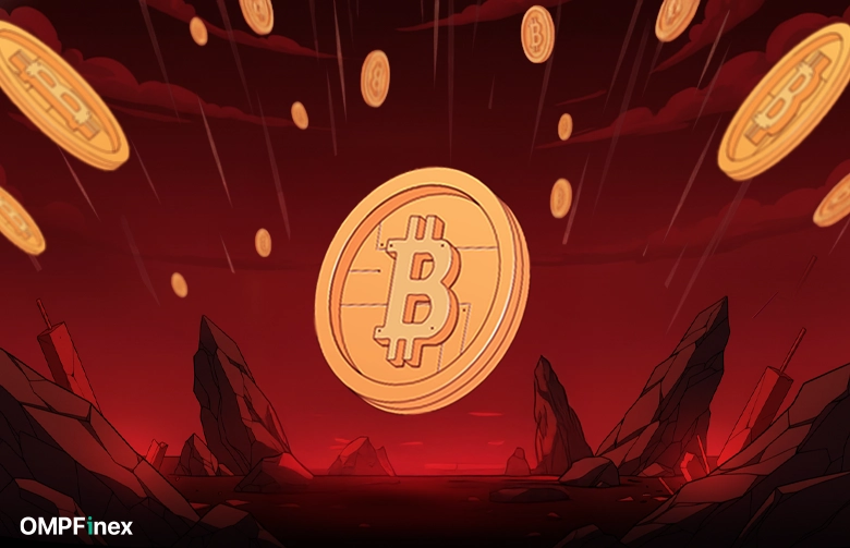 ریزش یکشنبه بیت کوین