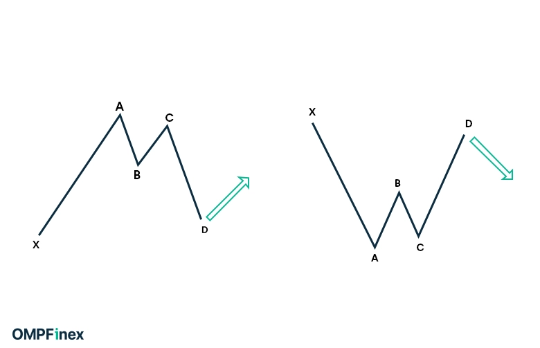 الگو هارمونیگ M و W