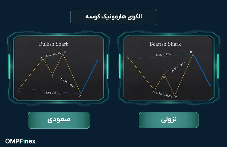 الگوی هارمونیک کوسه