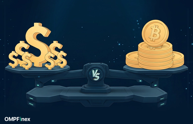 تفاوت بازار فارکس با ارز دیجیتال