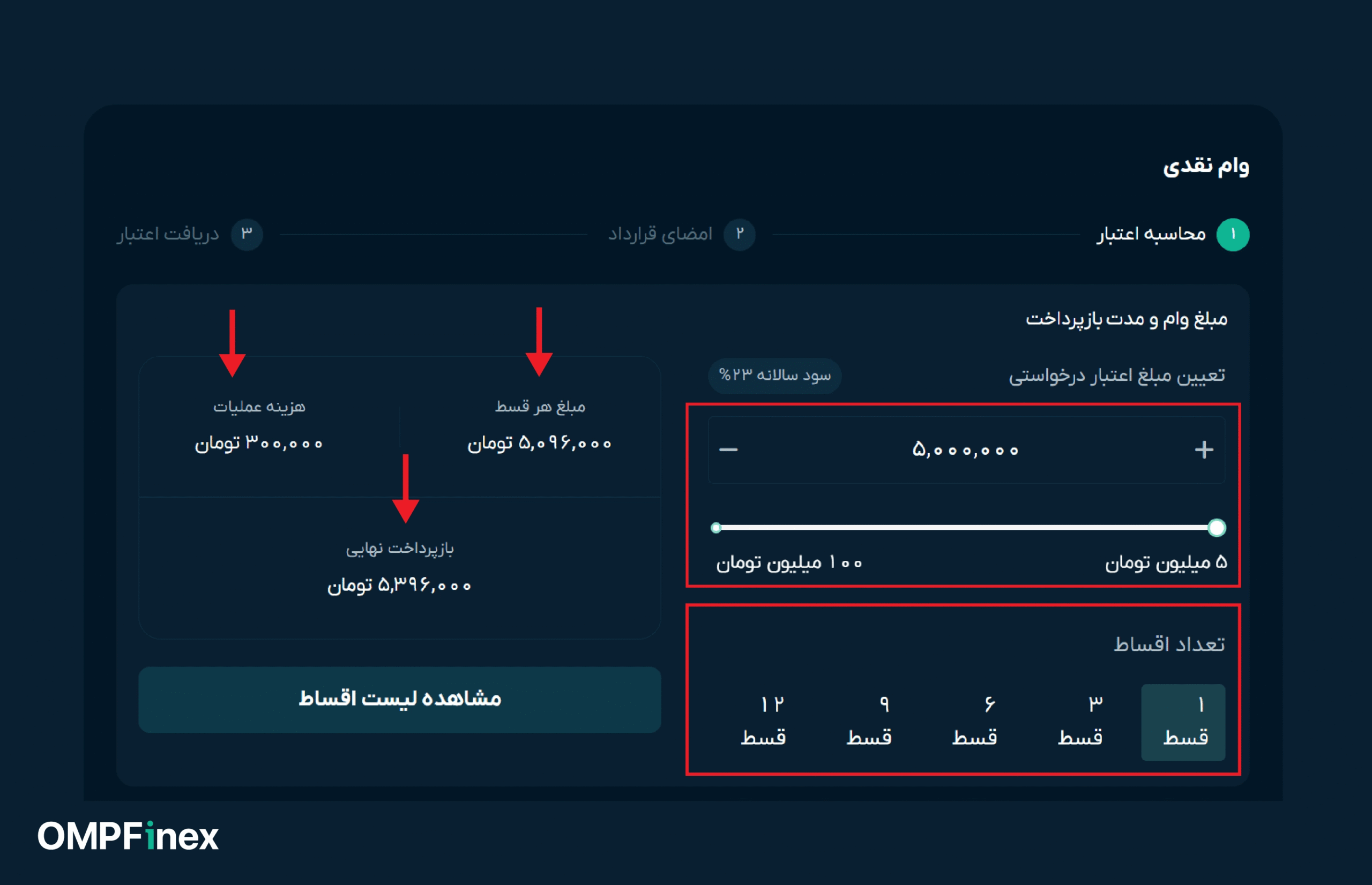 آموزش دریافت وام ارز دیجیتال 01