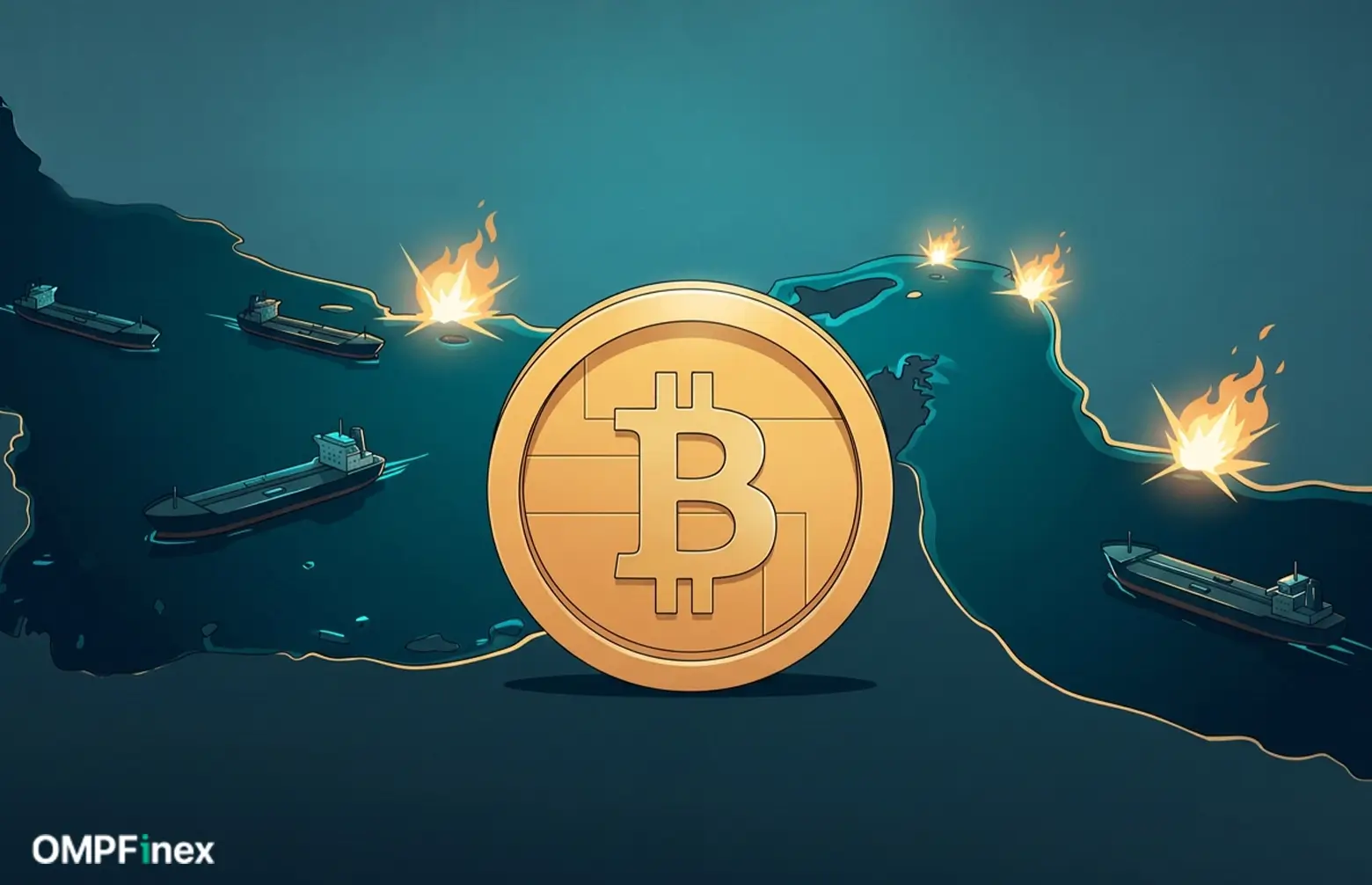 چرا با جنگ قیمت بیت کوین نریخت