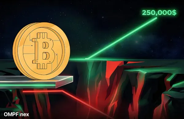 پیش‌بینی قیمت بیت‌کوین در سال ۲۰۲۶ | سناریوهای ۶۰ تا ۲۵۰ هزار دلاری