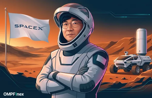 بلیت سفر مریخ در جیب کارآفرین کریپتویی؛ بنیان‌گذار F۲Pool مسافر اسپیس‌اکس شد!