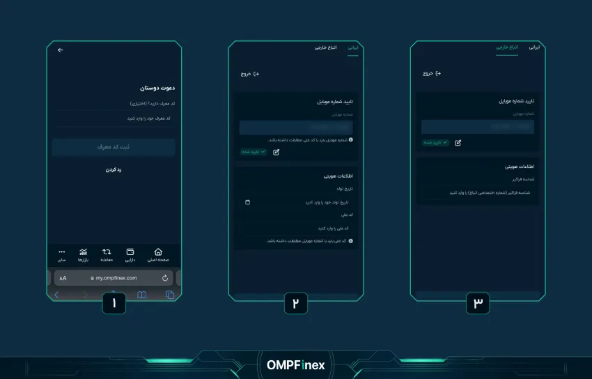 احراز هویت صرافی